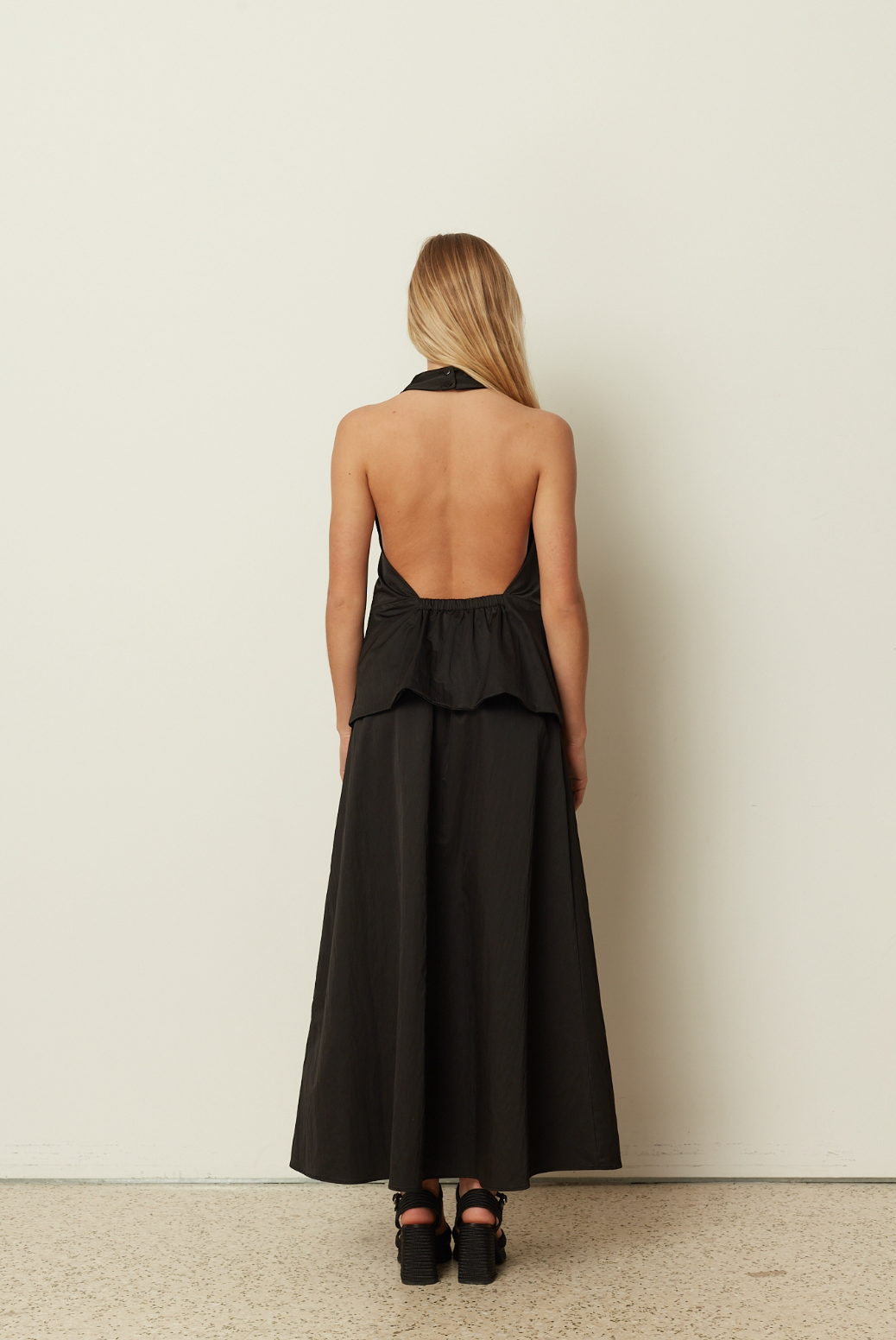 Midi A Line Skirt