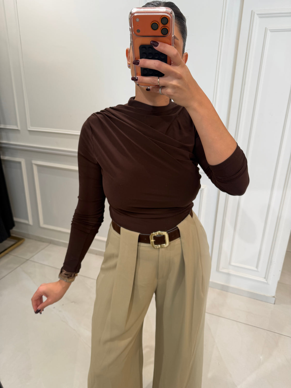 Lycra classic blouse