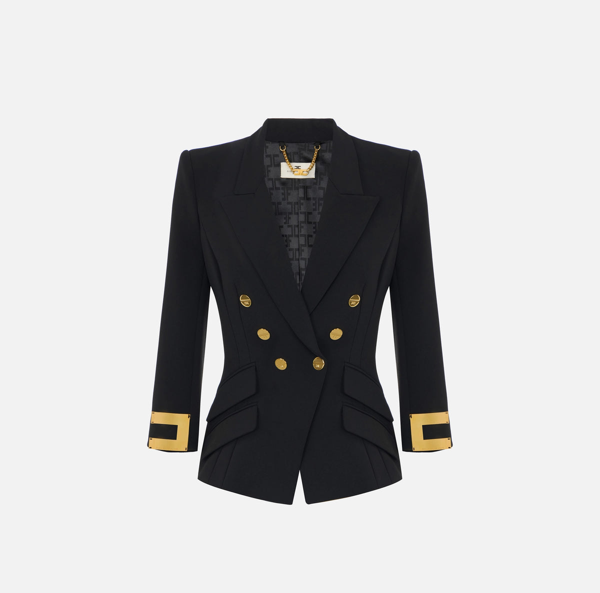 Jacket with jewel logo