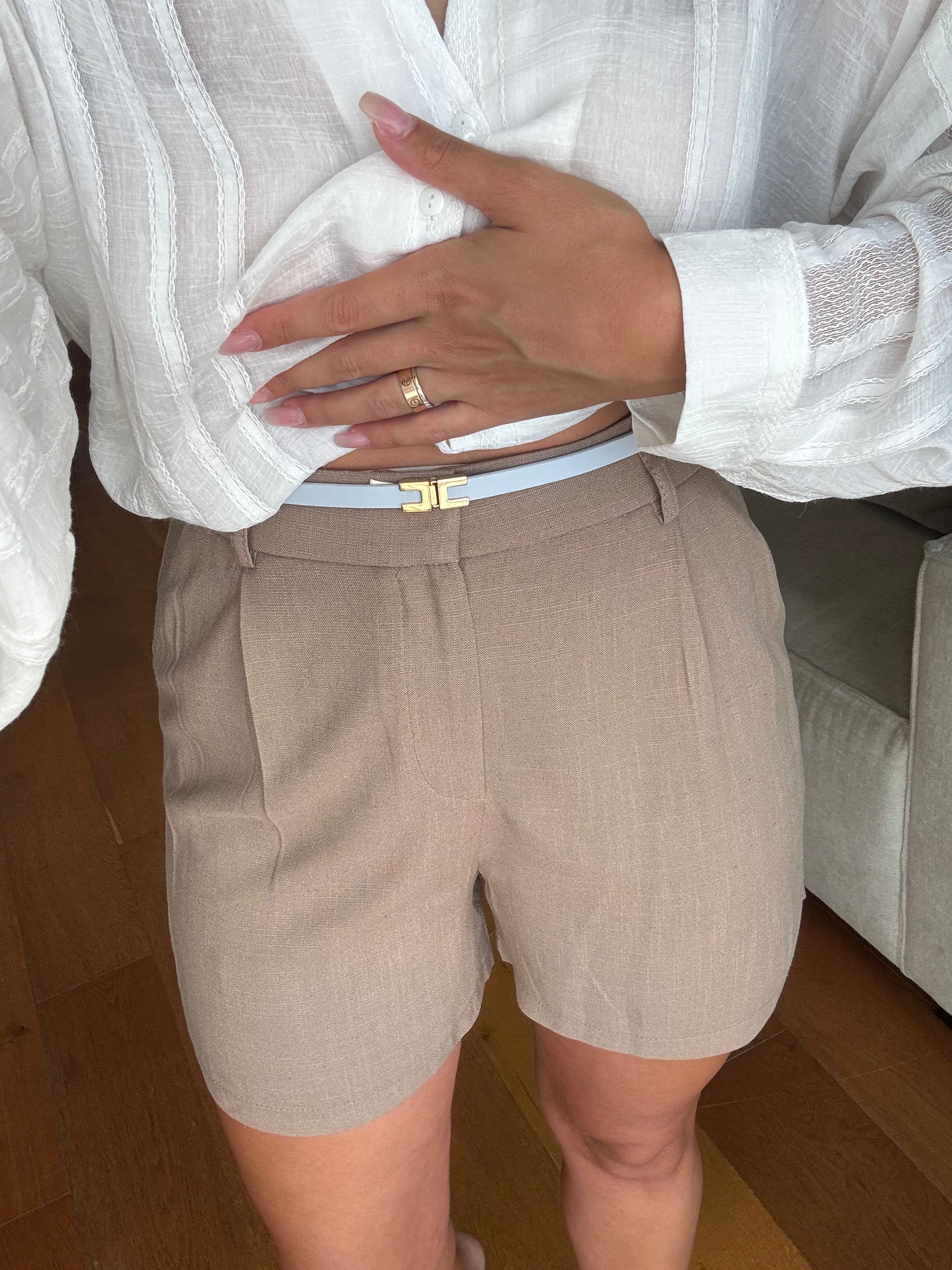 linen short