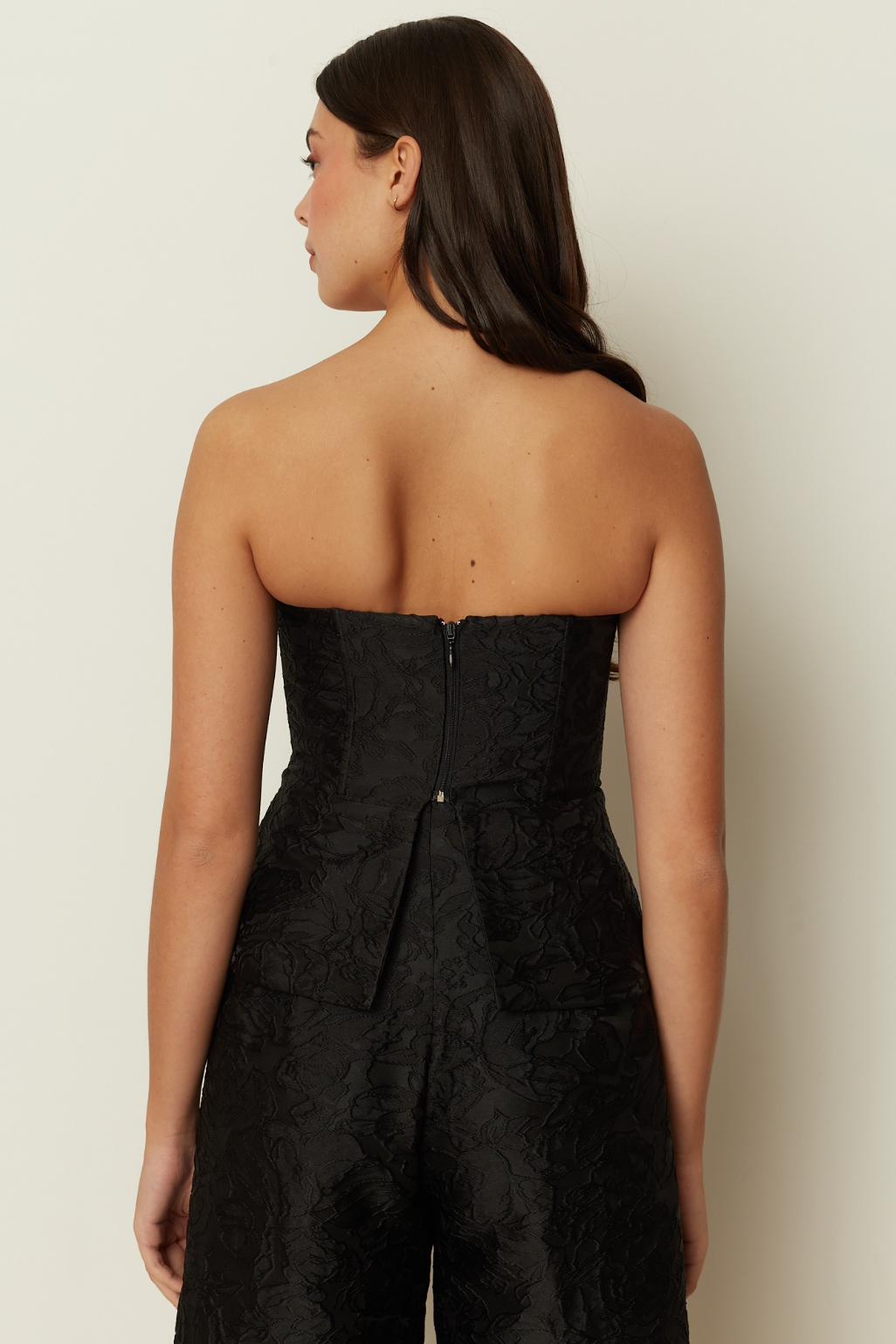 Textured Bustier Top