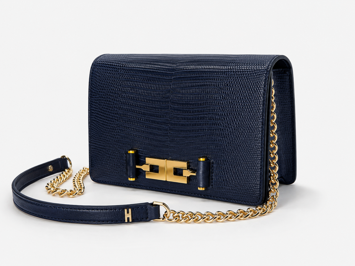 Shoulder Bag with gourmet Chain