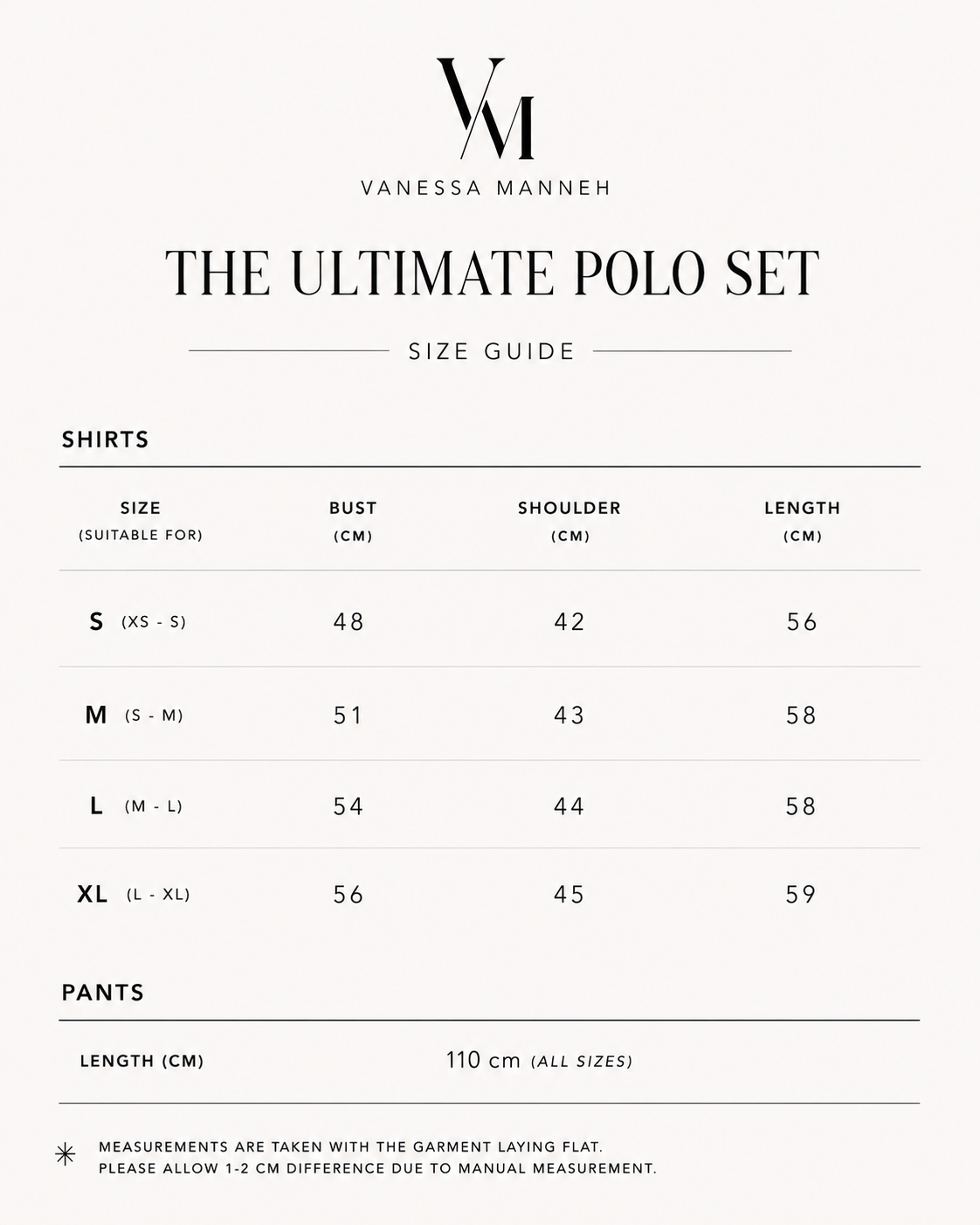 Size Guide