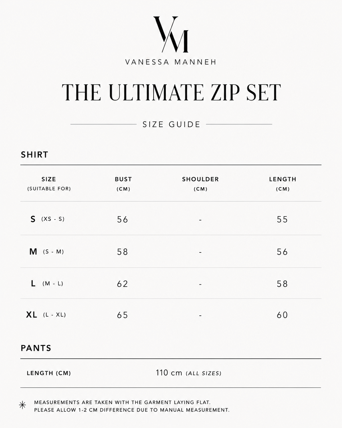 Size Guide