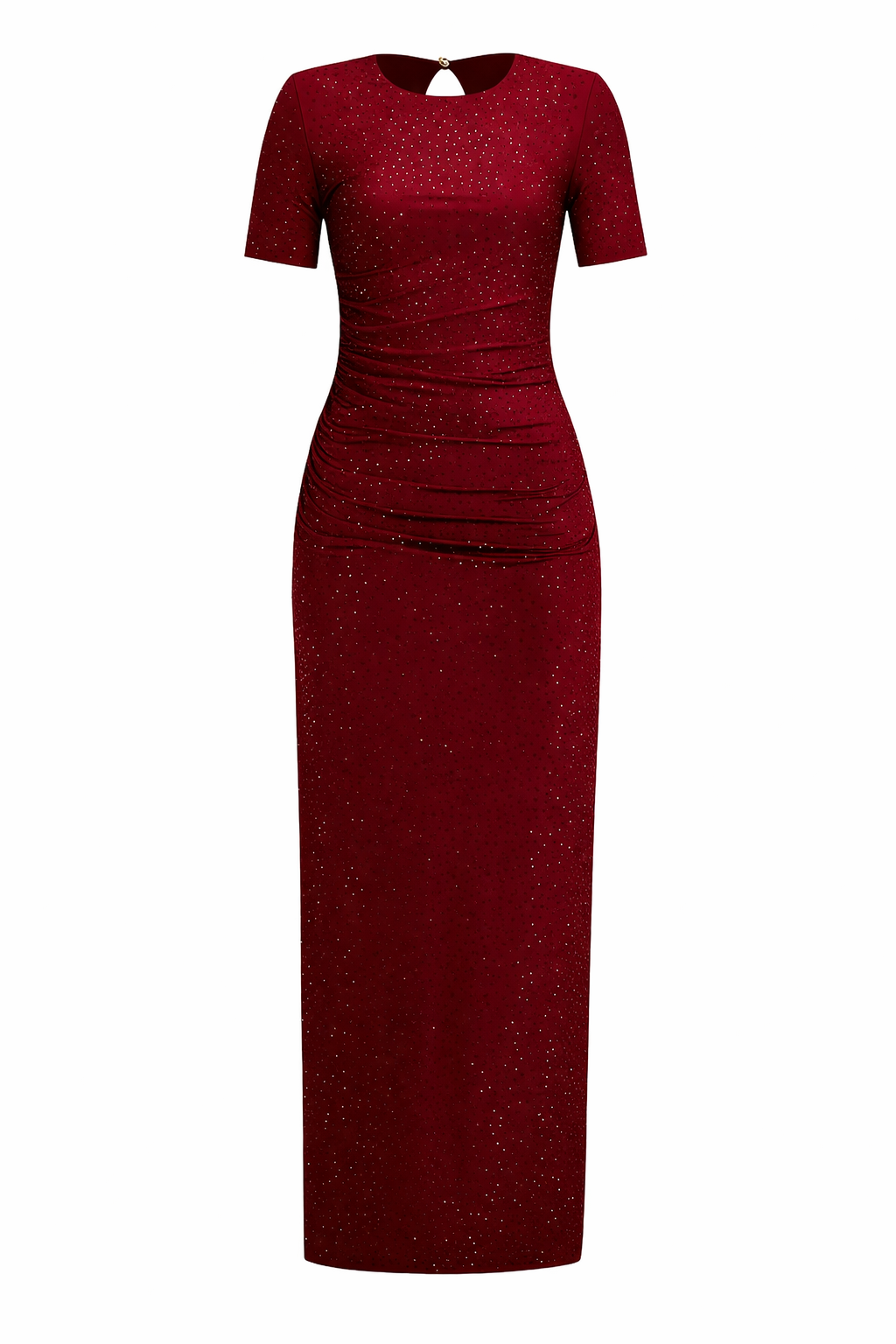 Jersey Maxi Embellished Dress