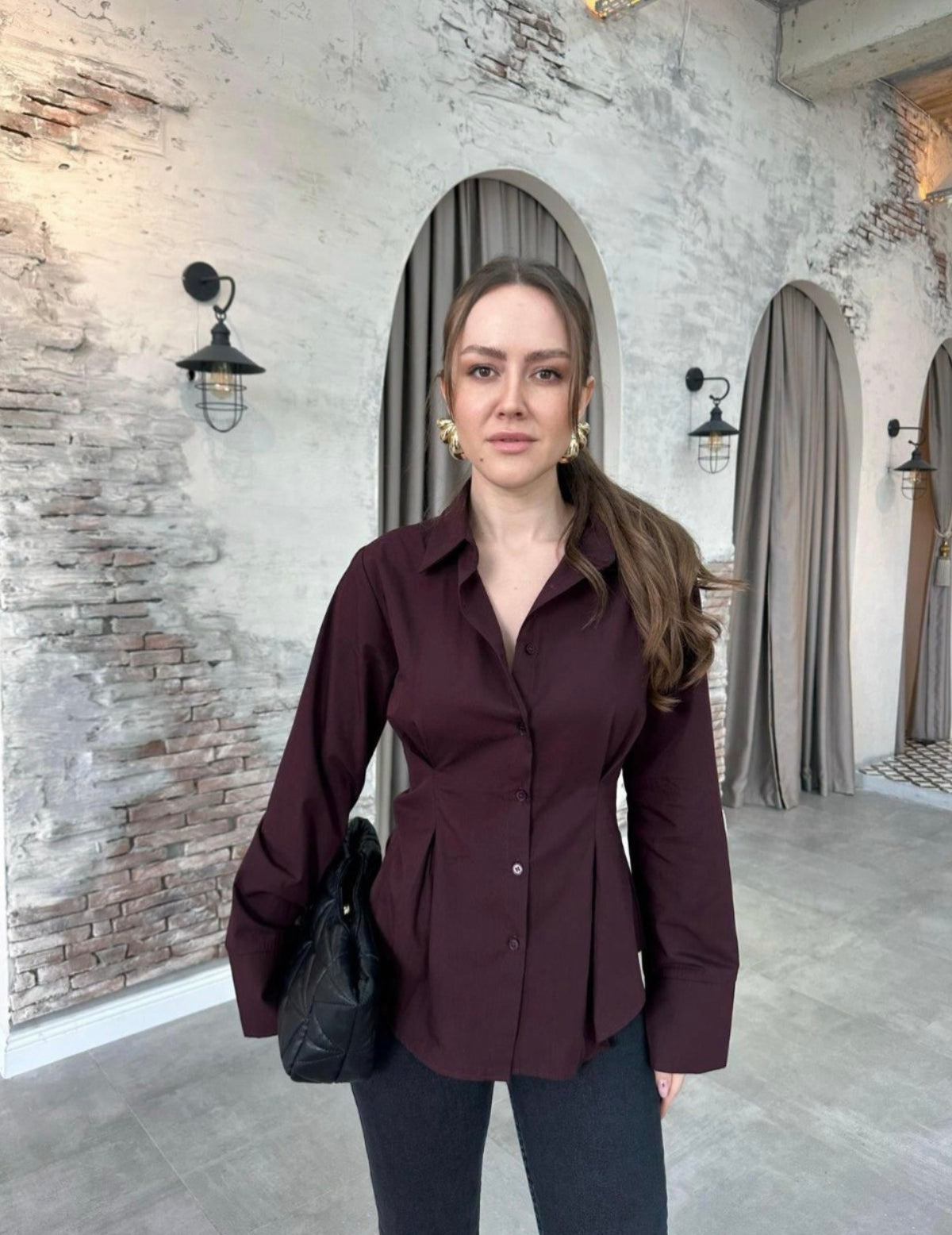 Shirt with penses