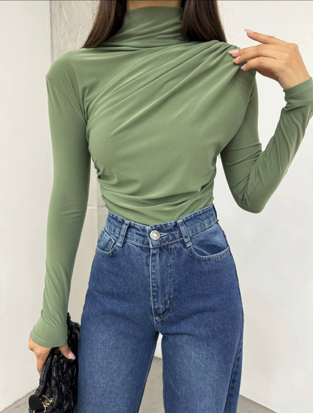 Lycra classic blouse