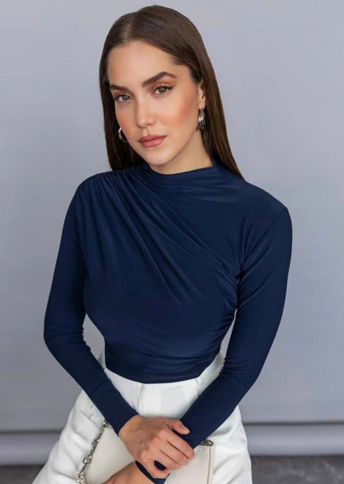 Lycra classic blouse
