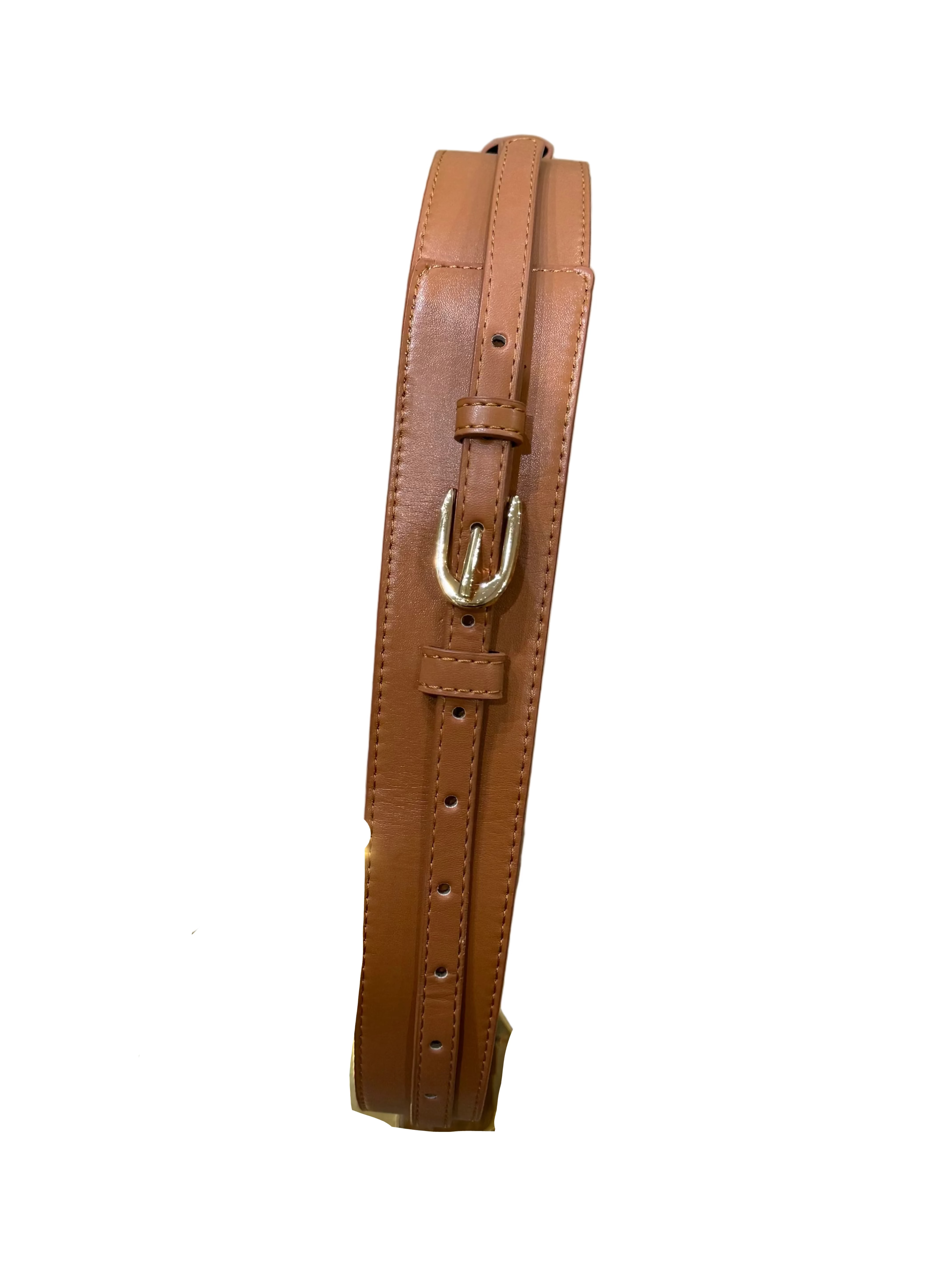 double layer camel belt