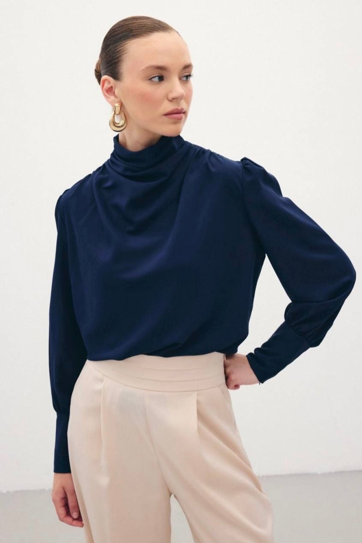 Drapped Blouse