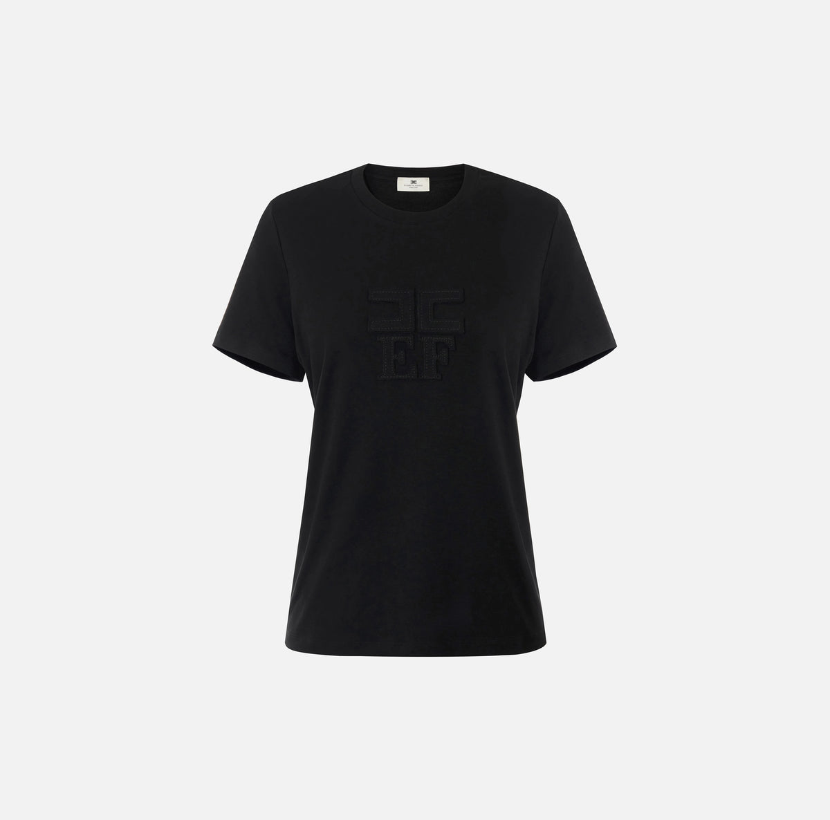 Jersey T-shirt with logos