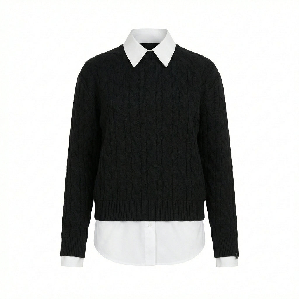 Knit short set